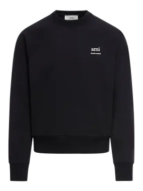 Stretch cotton sweatshirt