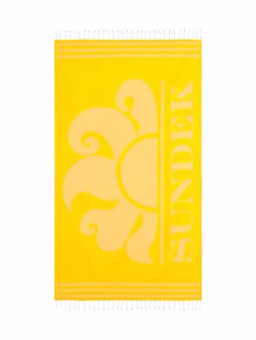 Sundek Telo Mare Unisex Key Fouta Towel Am401atc1000 Giallo