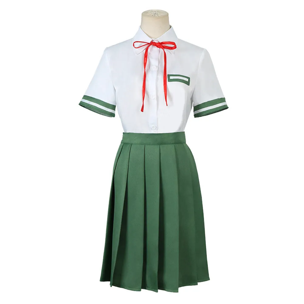 Suzume 2022 - Suzume Iwato Cosplay Costume Top Skirt Halloween Carnival Party Suit