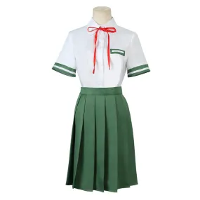 Suzume 2022 - Suzume Iwato Cosplay Costume Top Skirt Halloween Carnival Party Suit