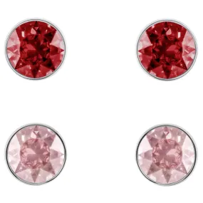 Swarovski Red Studs 2 Pairs Pierced Earrings MADYSON -5414601