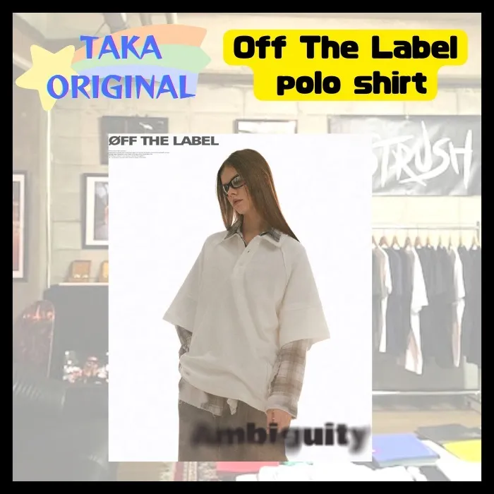 TAKA ORIGINAL  |Unisex Street Style Cotton Polos