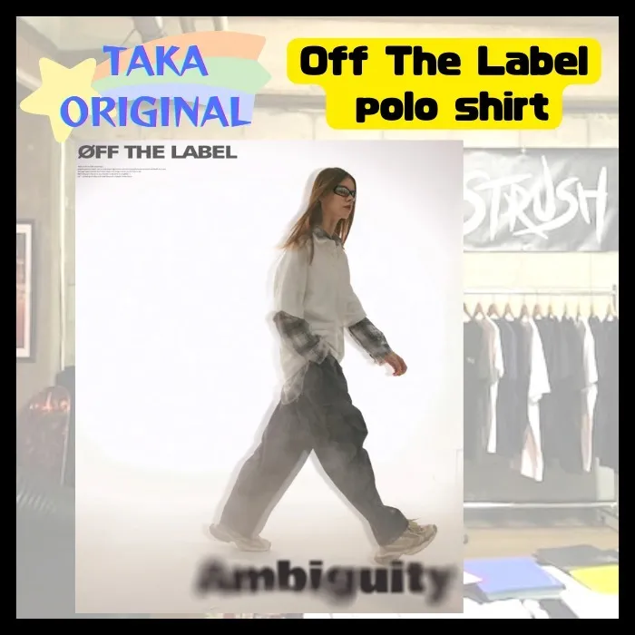 TAKA ORIGINAL  |Unisex Street Style Cotton Polos