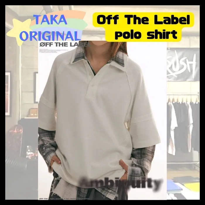 TAKA ORIGINAL  |Unisex Street Style Cotton Polos