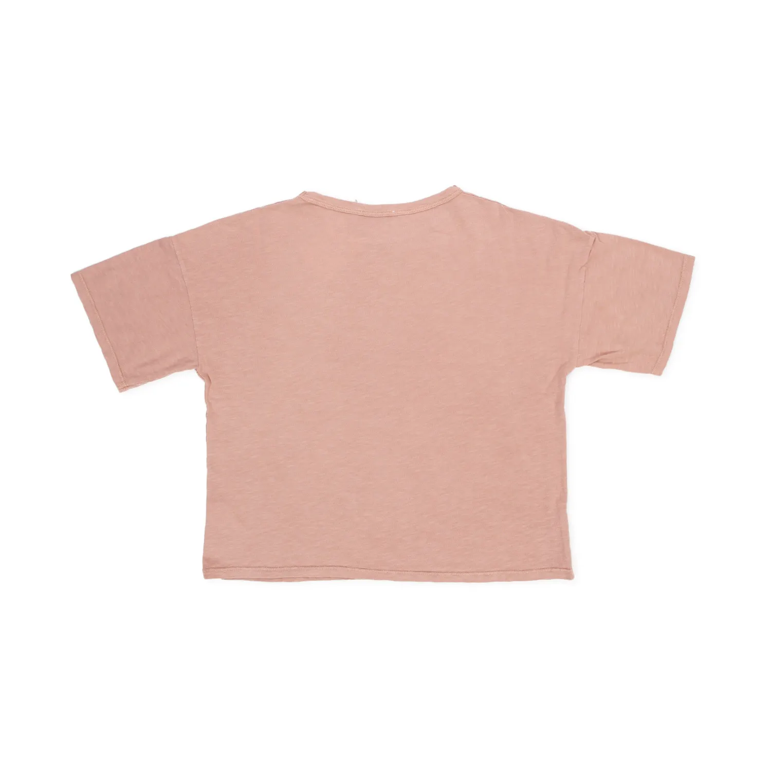 Tocotò Vintage Powder Pink T-Shirt With Pocket For Girls And Teen