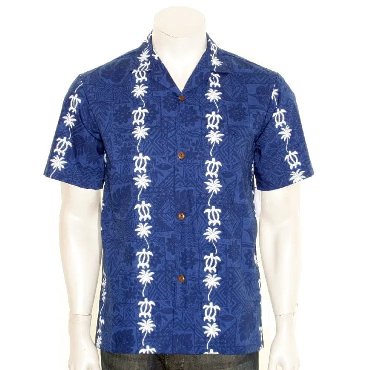 Turtle Panel Aloha Shirt