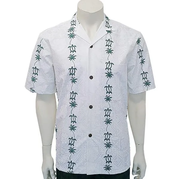 Turtle Panel Aloha Shirt