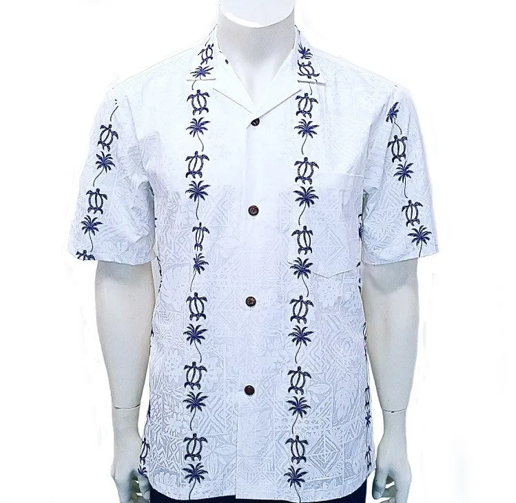 Turtle Panel Aloha Shirt