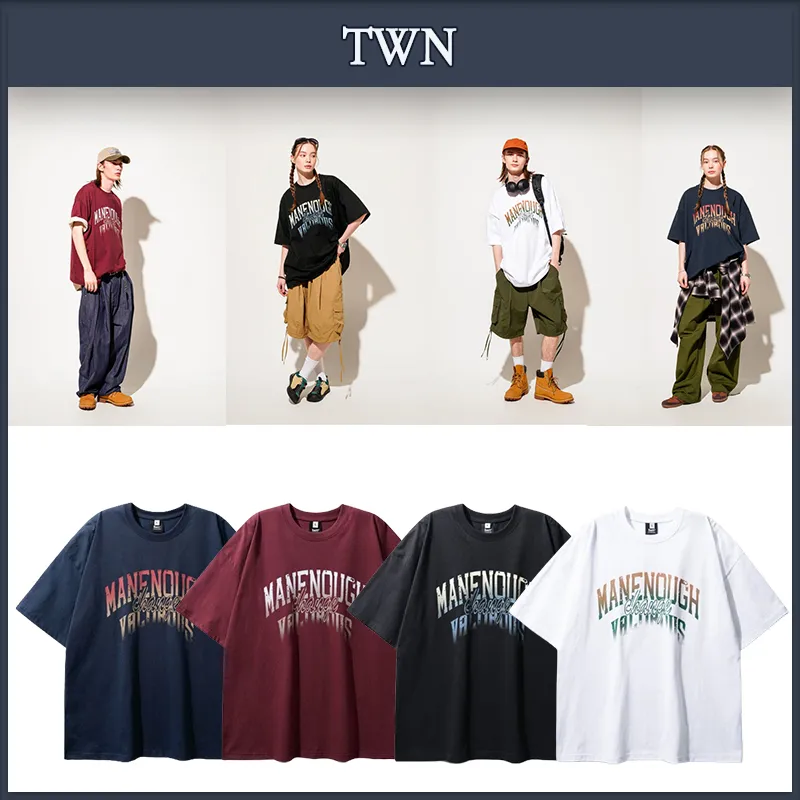 TWN  |Unisex Street Style Cotton T-Shirts