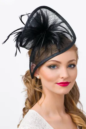 Victoria Fascinator - Black