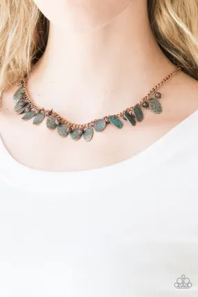 Vintage Gardens - Copper ~ Paparazzi Necklace