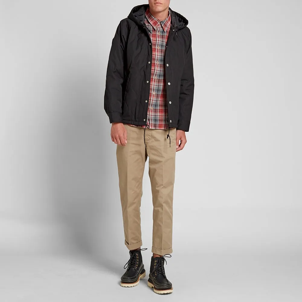 Visvim Black Elk Flannel ShirtRed Check