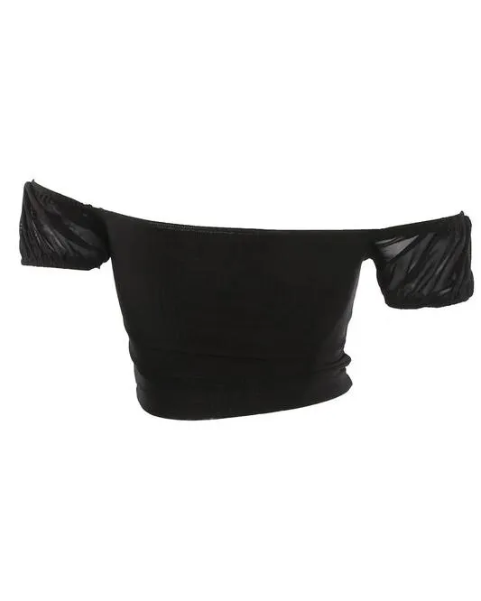 Vivian Ruched Crop Top