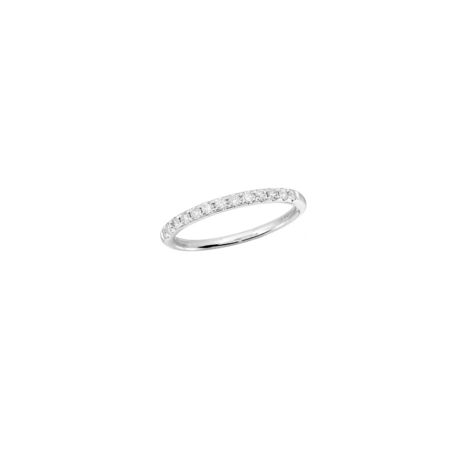 White Gold Diamond Band