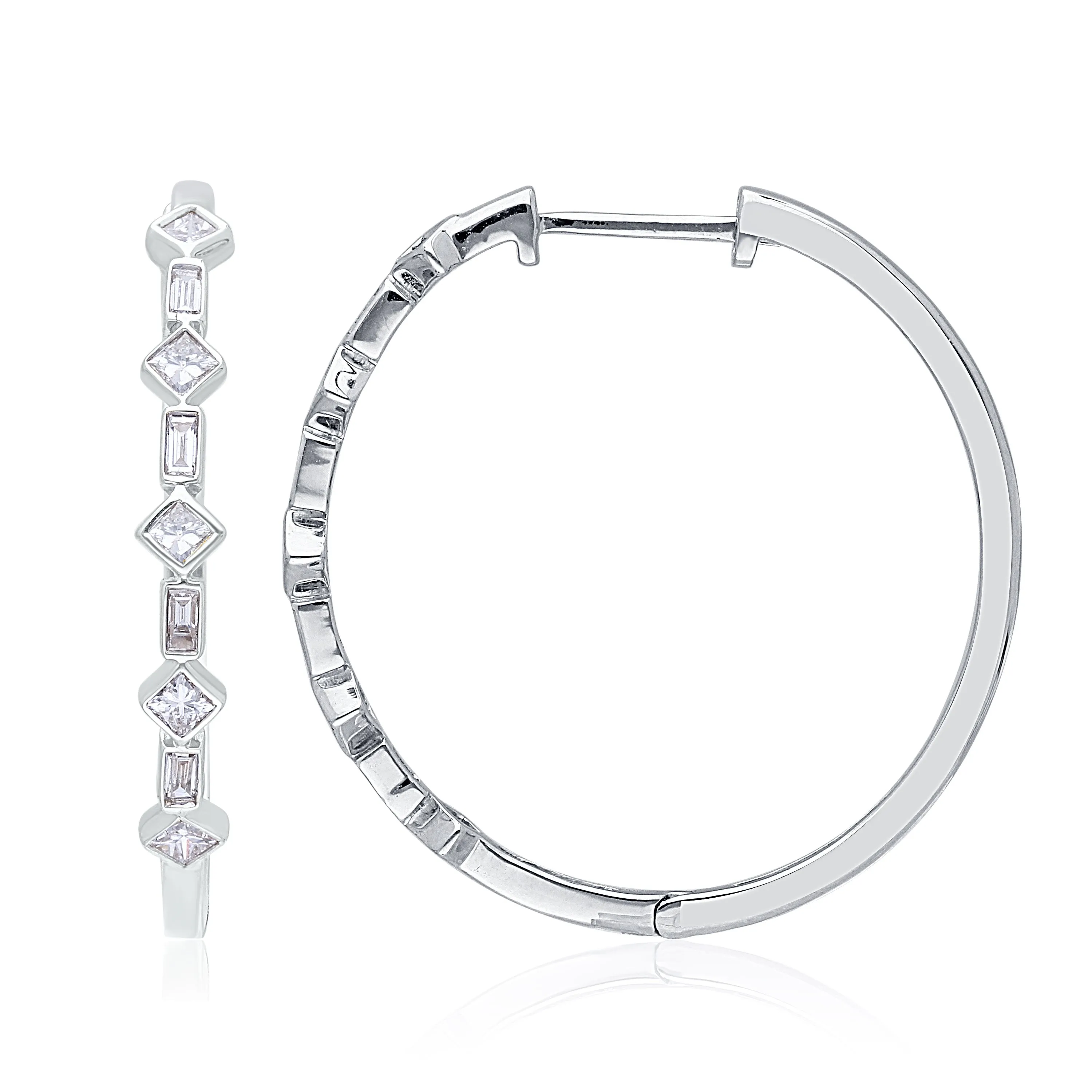 White Gold Diamond Legendary Earrings