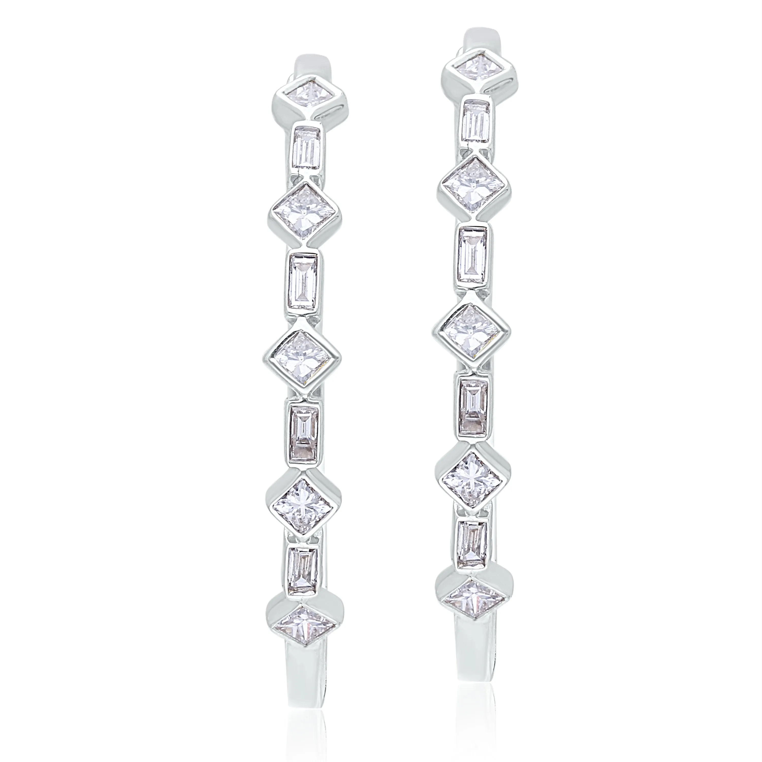 White Gold Diamond Legendary Earrings