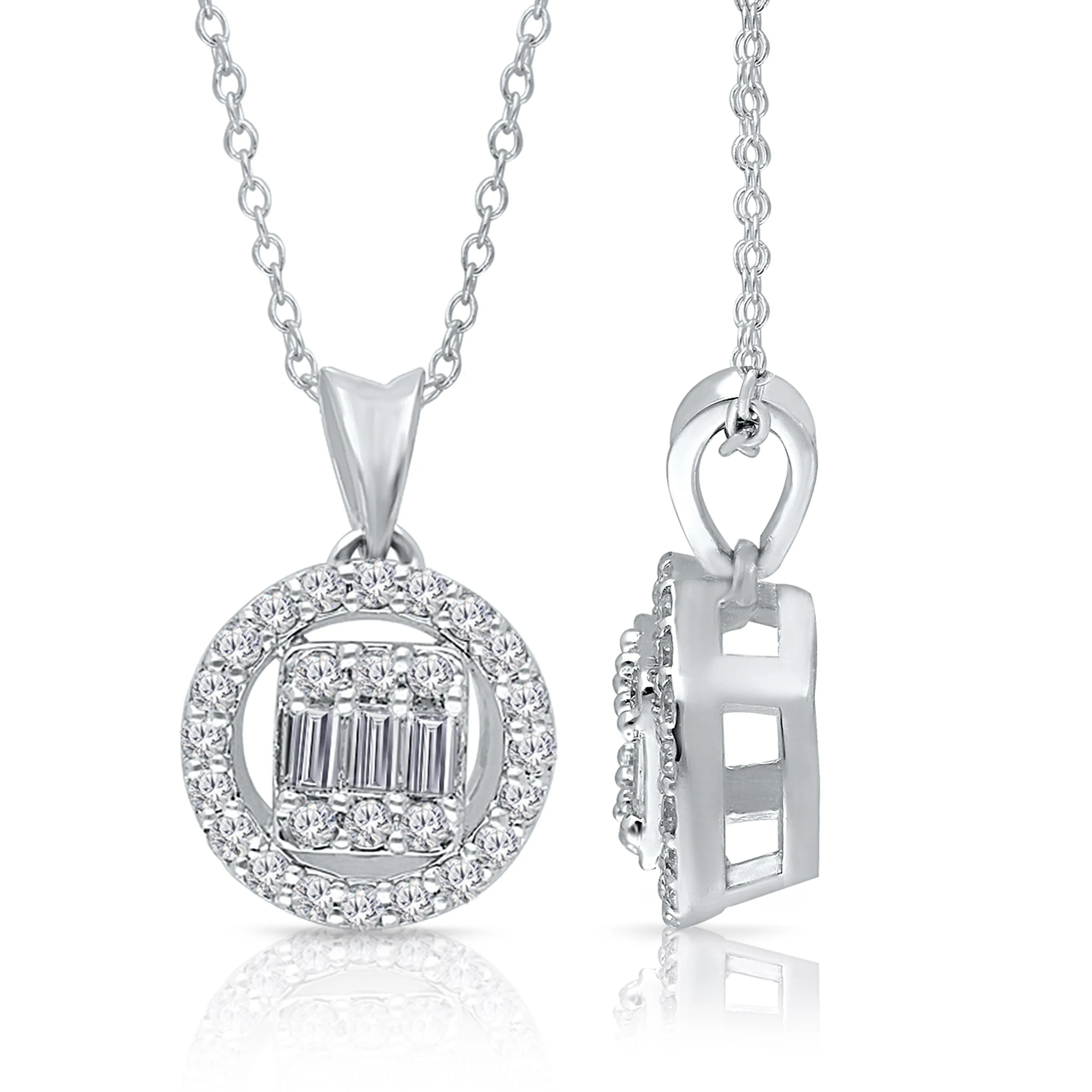 White Gold Diamond Legendary Pendant