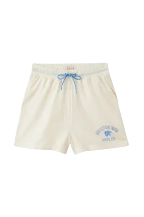 WOMEN SHORT BRIXTON PHYSIQUE ED MESH OFF WHITE