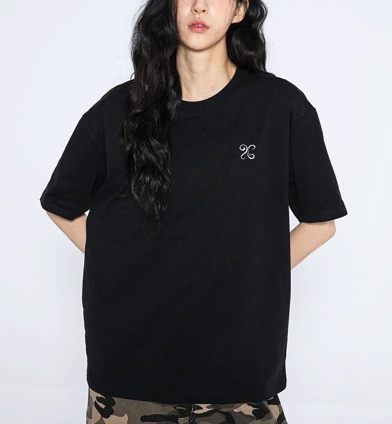 XTONZ  |Unisex U-Neck Cotton T-Shirts