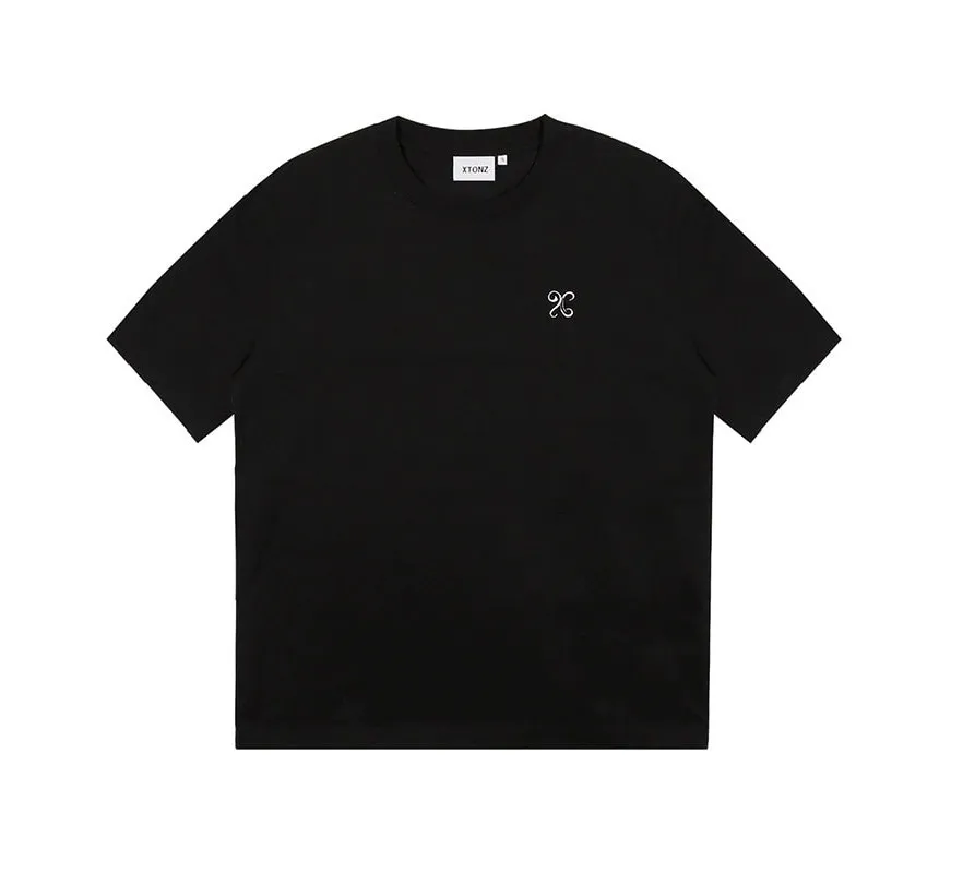 XTONZ  |Unisex U-Neck Cotton T-Shirts