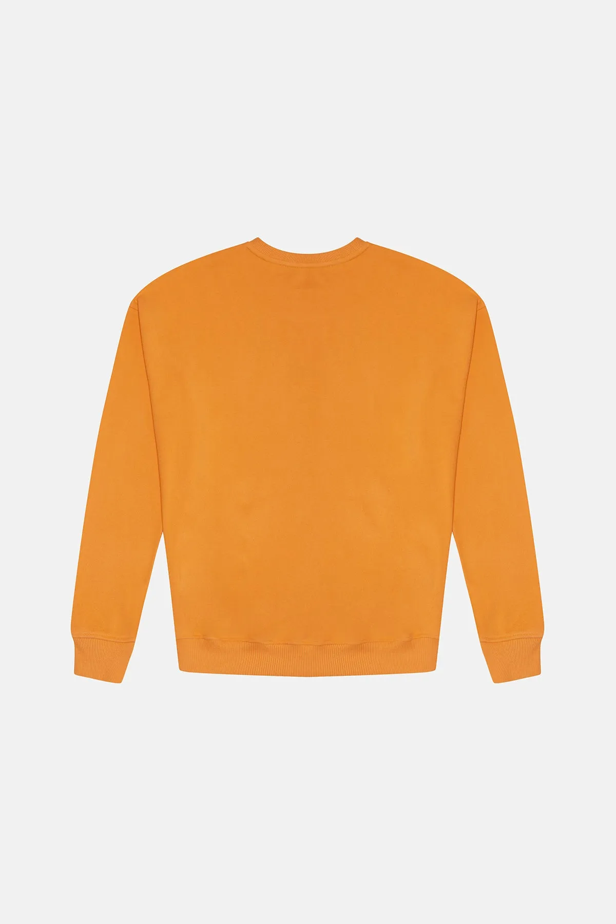 Yavru Sincap  Super Soft Oversize Sweatshirt  - Turuncu